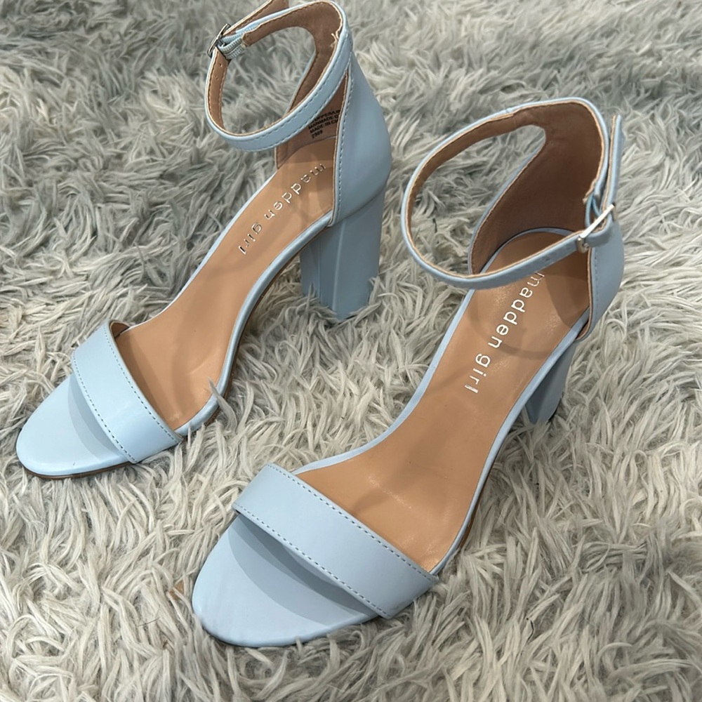 Blue madden girl heels